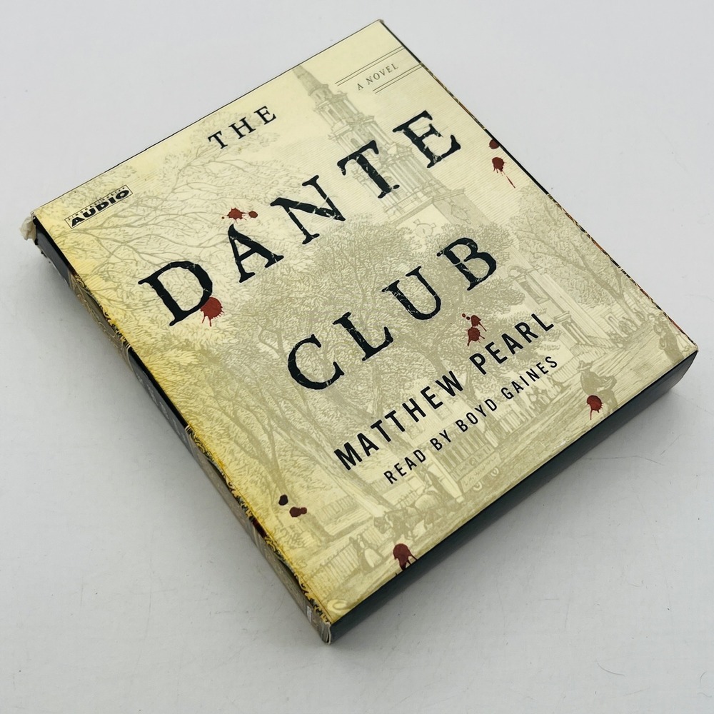 The Dante Club‎ Matthew Pearl Audiobook 5 CD Set Historical Thriller Boyd Gaines